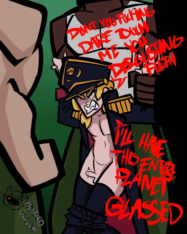 Femboy Commissar On Catachan 002