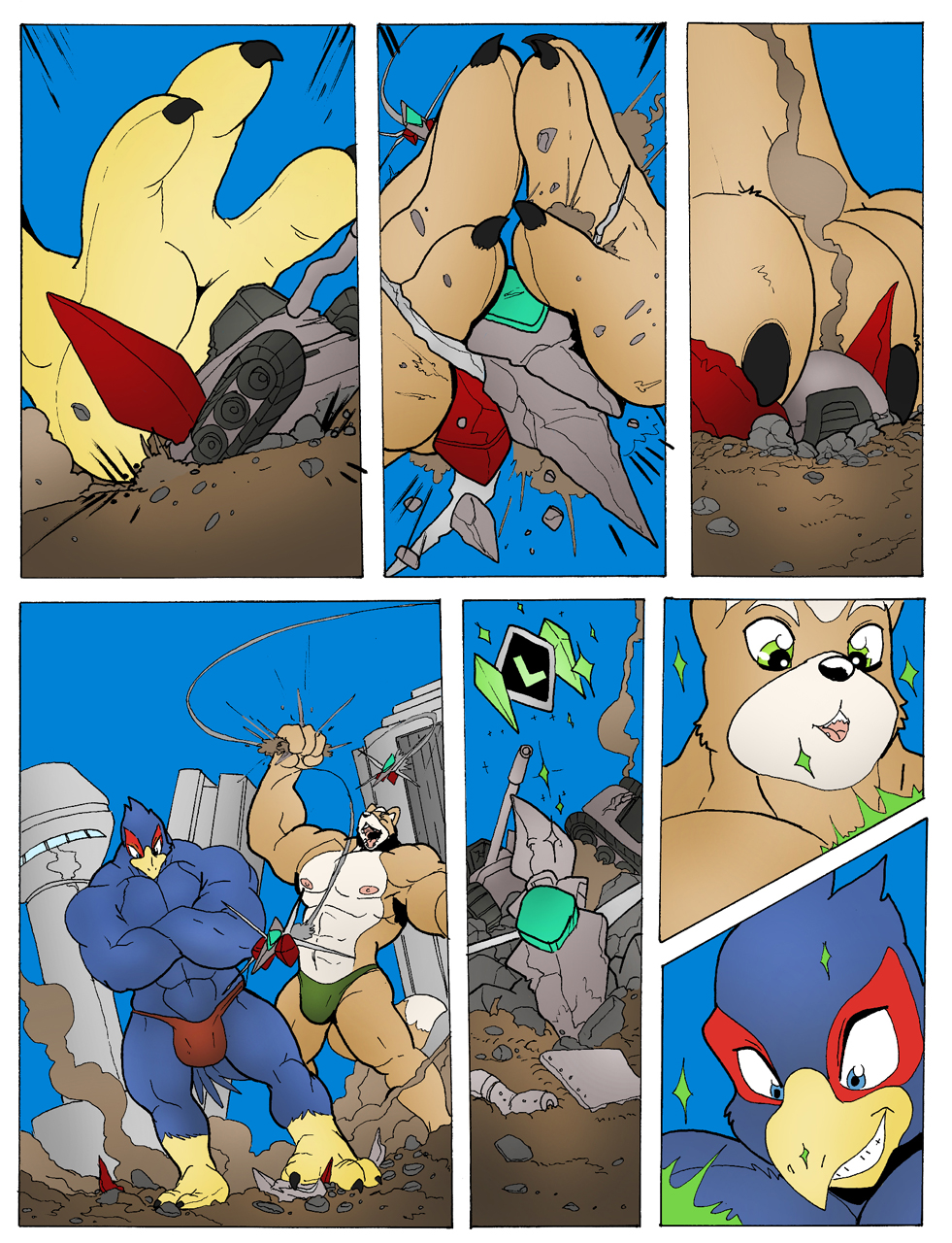 Star Fox - Macro Assault 007