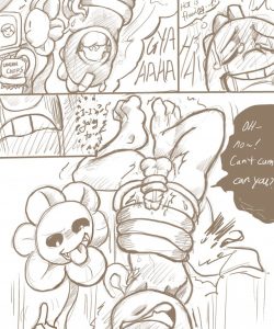 Flowey And The Monster Kid 005