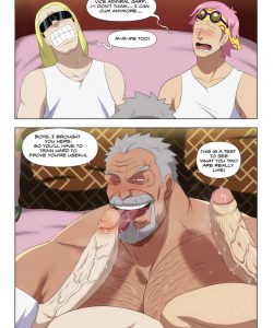 Garp's Training - Garp x Coby And Helmeppo 002