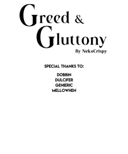 Greed & Gluttony 002