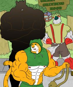 Green Grinding Hood