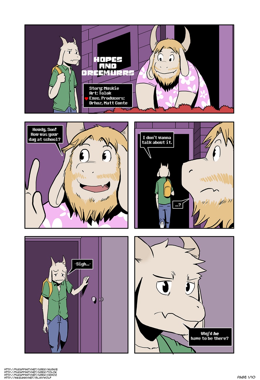 Hopes And Dreemurrs 1 002