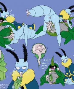 Leif Introduces Kabbu To Many Squirmy Friends