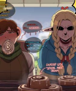 Making Cinnamon Rolls With Friends! 003