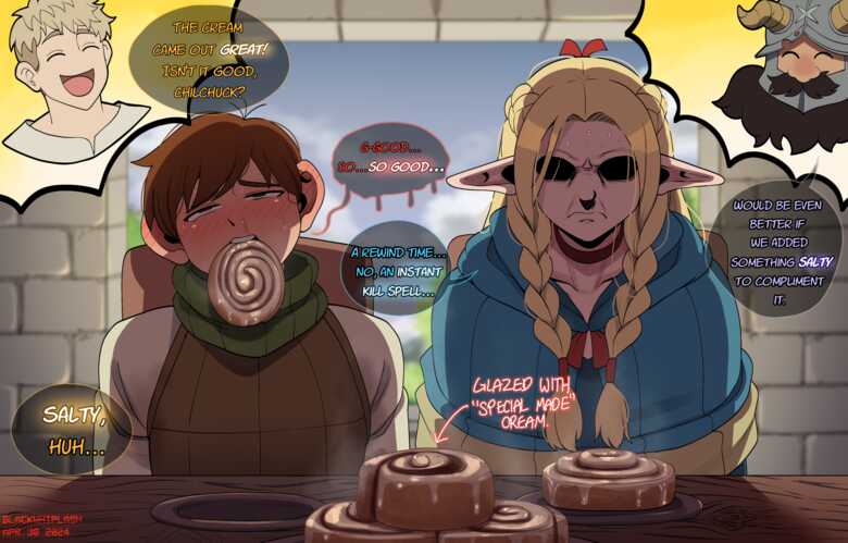 Making Cinnamon Rolls With Friends! 003