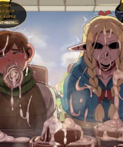 Making Cinnamon Rolls With Friends! 004