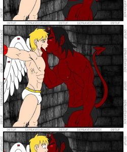 Michael And The Demon 002