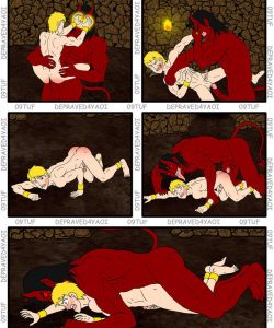 Michael And The Demon 009