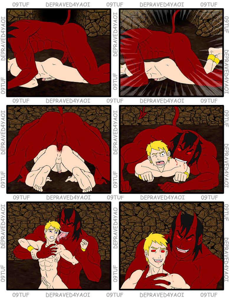 Michael And The Demon 010