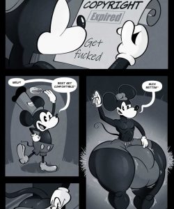 Mickey And Ozwald In Free Public Use