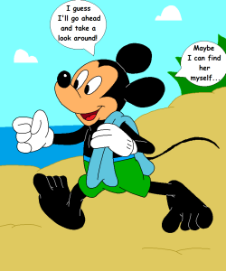 Minnie's Beach Encounter 2 006