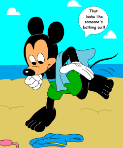 Minnie's Beach Encounter 2 009