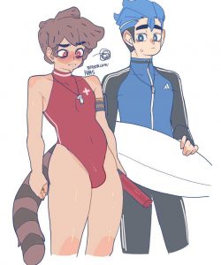 Mordecai x Rigby - Gaming Night 016