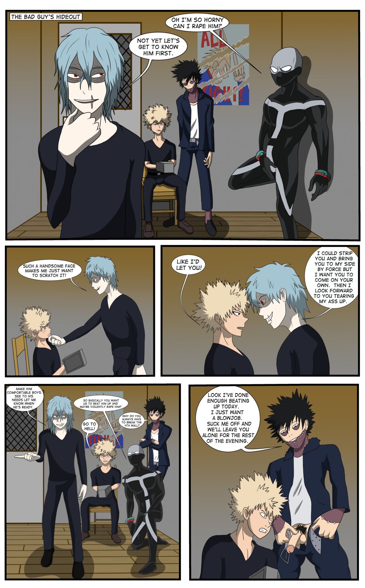 My Horny Academia 2 - Bakugo Bangs Back! 002