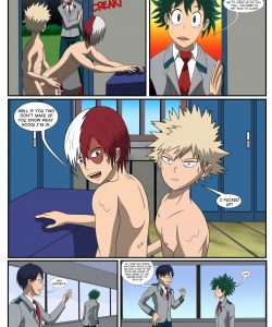My Horny Academia 2 - Bakugo Bangs Back! 008