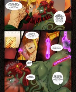 Passion In The Kingdom - Link X Ganondorf And King Rhoam 003