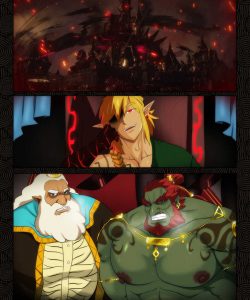 Passion In The Kingdom - Link X Ganondorf And King Rhoam 013