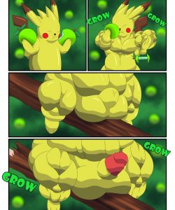 Pikachu Muscle Evolution 003