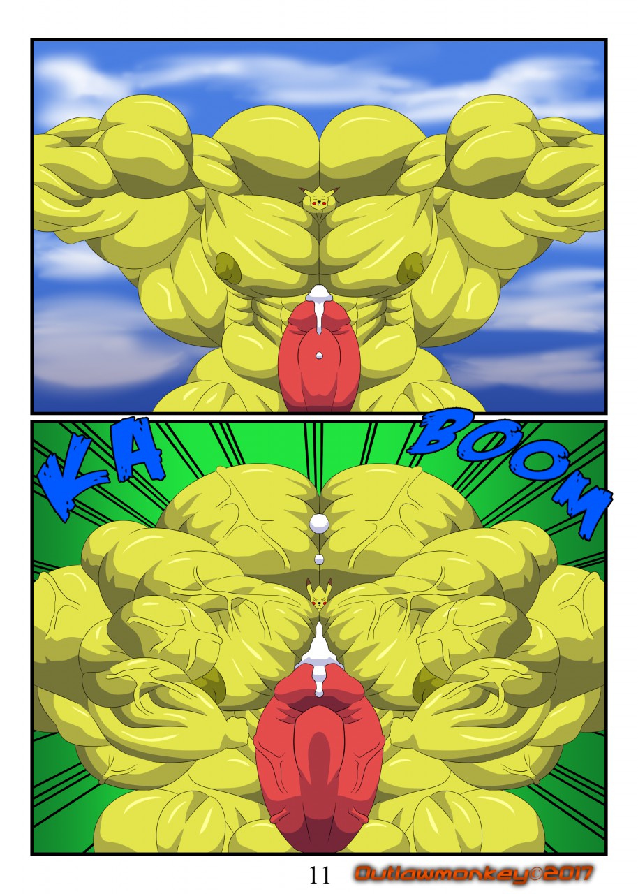 Pikachu Muscle Evolution 011