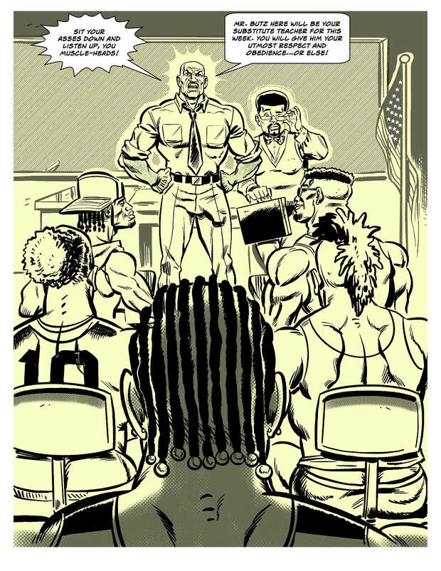 Principal Hard Knox - Th' Re-Education Of Bigger Butz! 006
