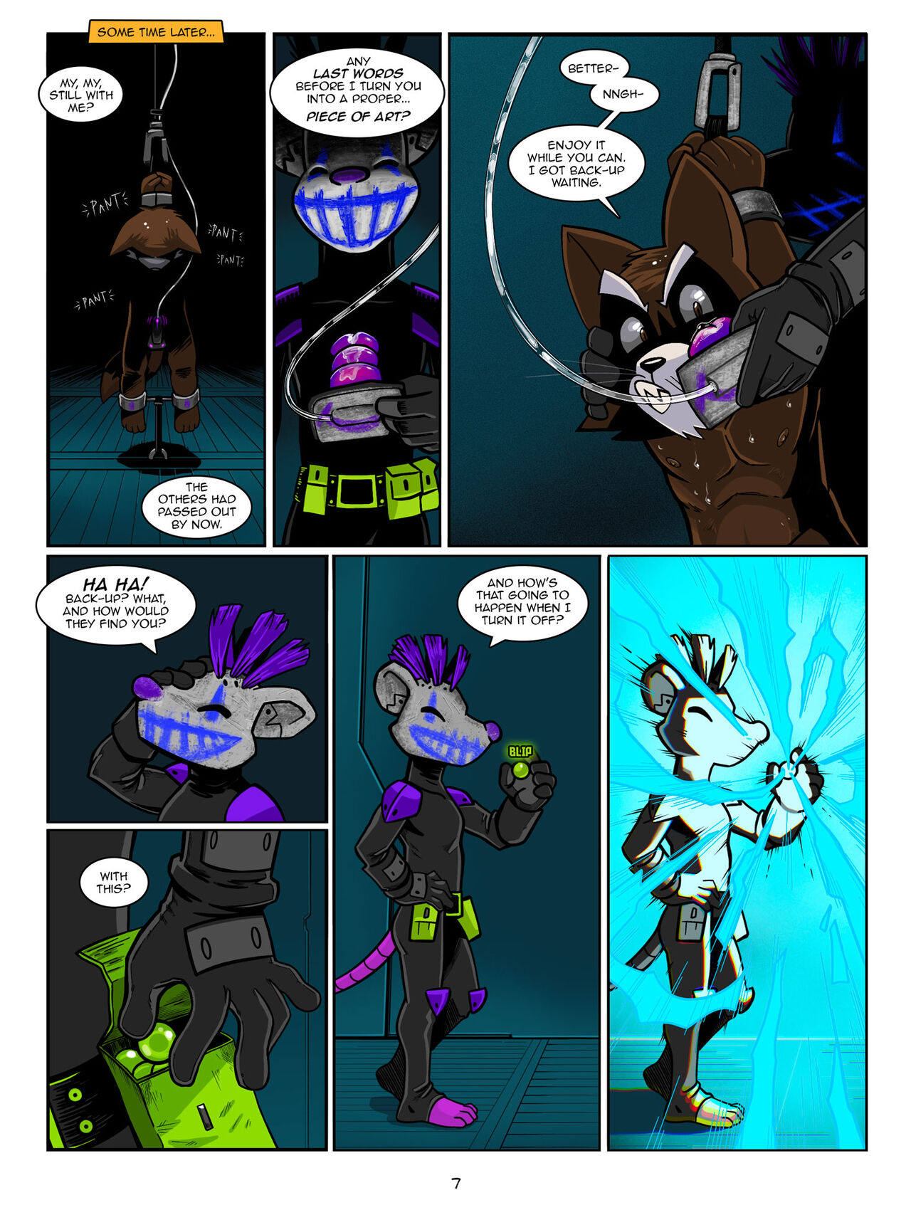 Retro Rocket Raccoon 007