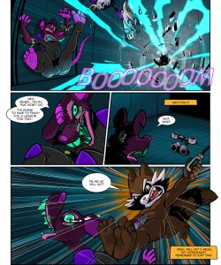 Retro Rocket Raccoon 008
