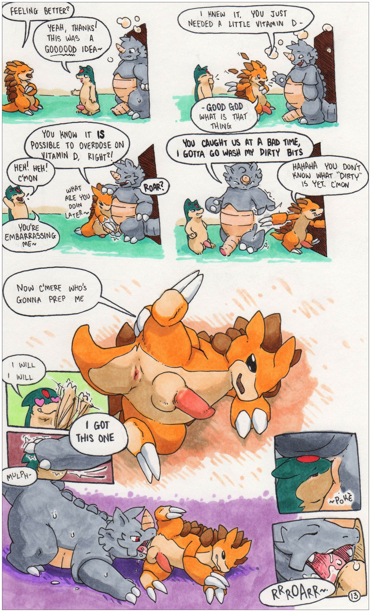 Rhydon x Quilava 013