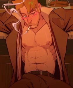 Spellbound - A John Constantine x King Shark Fan Comic 023
