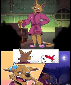 Splinter Gets Spitroasted 005