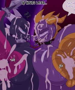 Spyro And Cynder's Gangbang 003