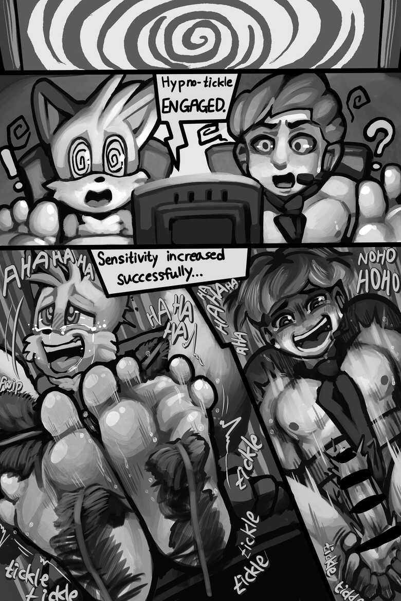 Tails And Murate Employee Going Through Hypno Tickling 002
