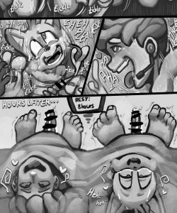 Tails And Murate Employee Going Through Hypno Tickling 003