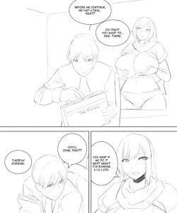The Guild Clerk's Too Busty Client 012