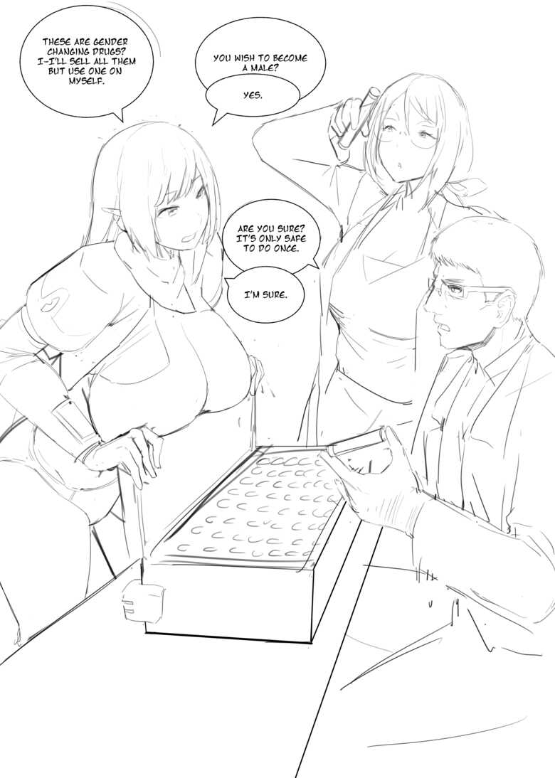 The Guild Clerk's Too Busty Client 013
