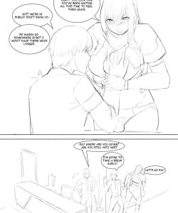 The Guild Clerk's Too Busty Client 040