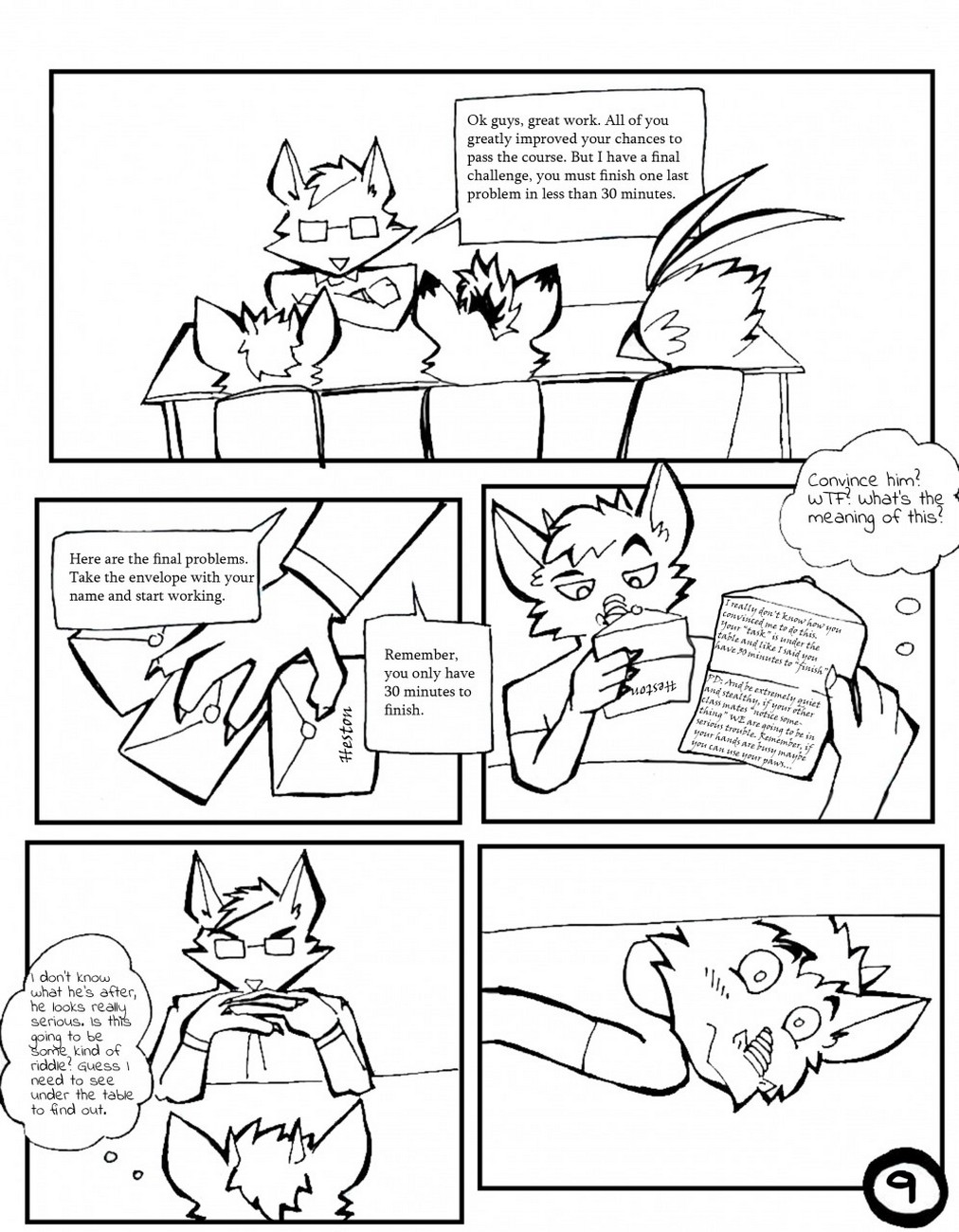 The Substitute Professor 009