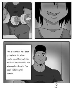 Three's Company - Gym Day 004