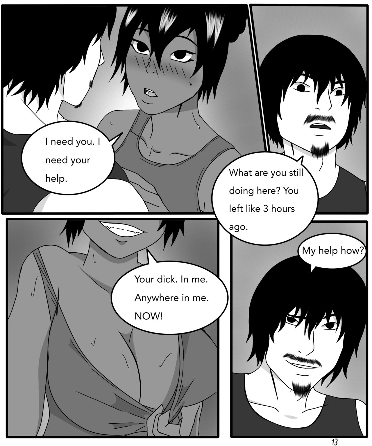 Three's Company - Gym Day 014