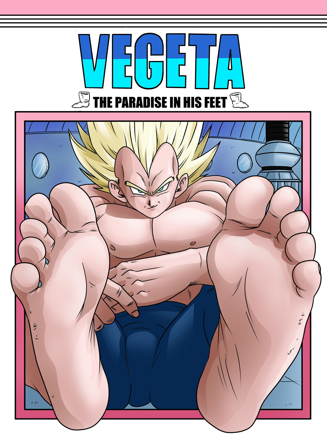 Vegeta - The Paradise In His Feet 5 - Let's Have Some Fun With Saiyans Feet 002
