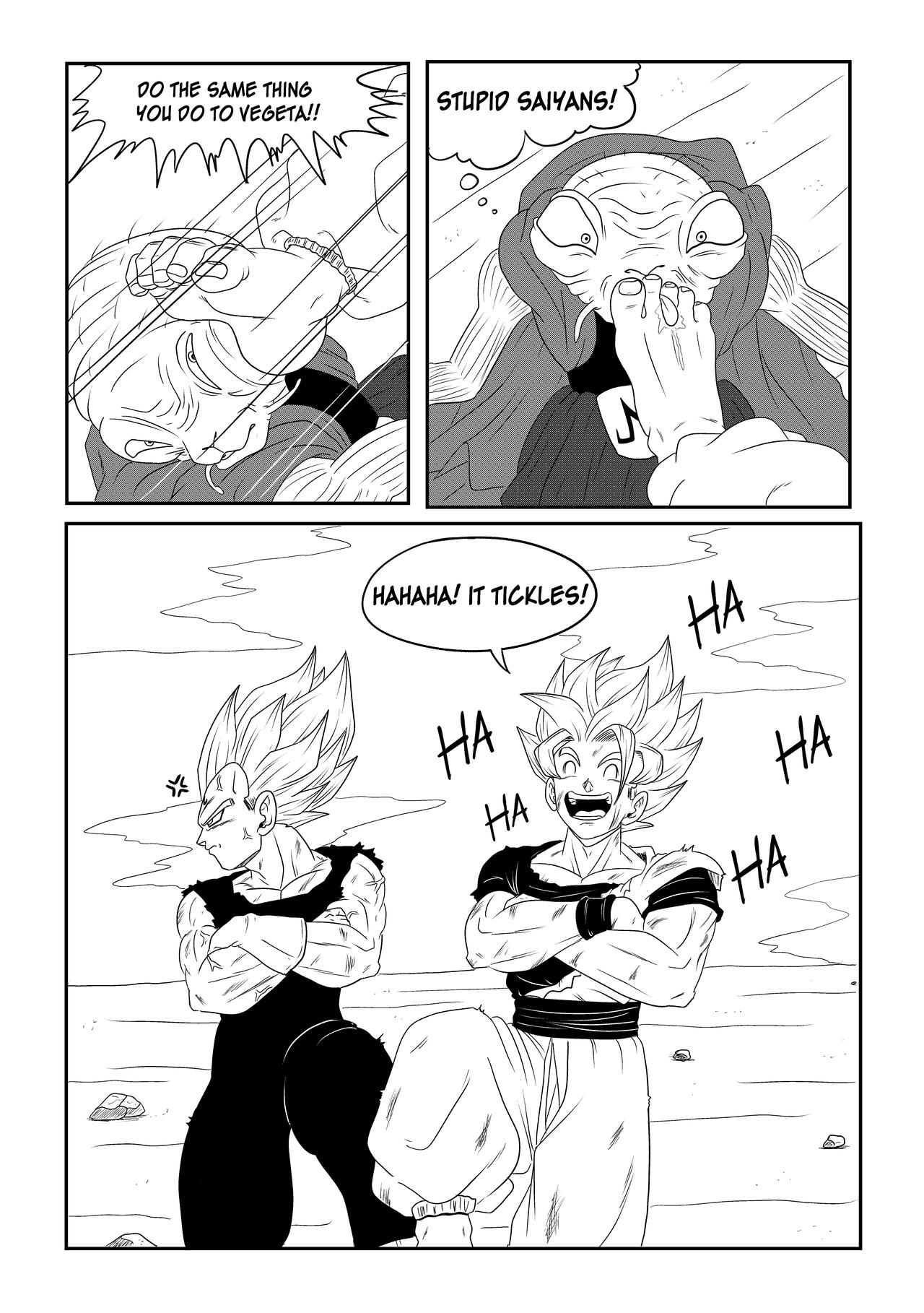 Vegeta - The Paradise In His Feet 5 - Let's Have Some Fun With Saiyans Feet 014