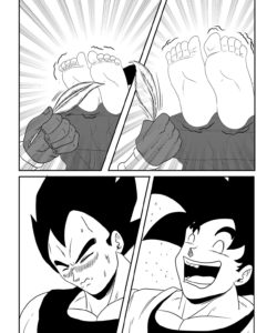 Vegeta - The Paradise In His Feet 5 - Let's Have Some Fun With Saiyans Feet 022