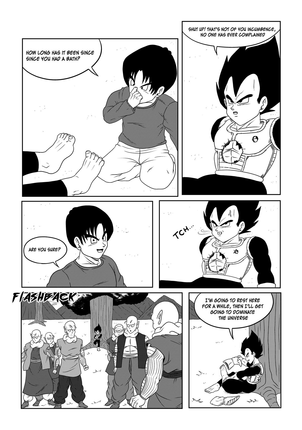 Vegeta - The Paradise In His Feet 6 - A Wish Come True 007
