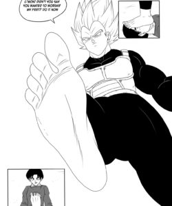Vegeta - The Paradise In His Feet 6 - A Wish Come True 011