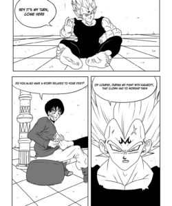 Vegeta - The Paradise In His Feet 6 - A Wish Come True 018