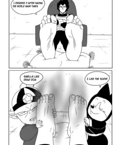Vegeta - The Paradise In His Feet 6 - A Wish Come True 029