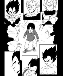 Vegeta - The Paradise In His Feet 6 - A Wish Come True 033