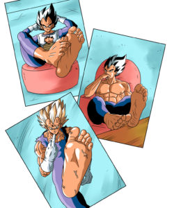 Vegeta - The Paradise In His Feet 6 - A Wish Come True 035