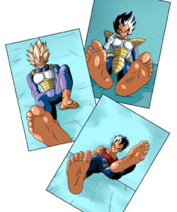 Vegeta - The Paradise In His Feet 6 - A Wish Come True 036