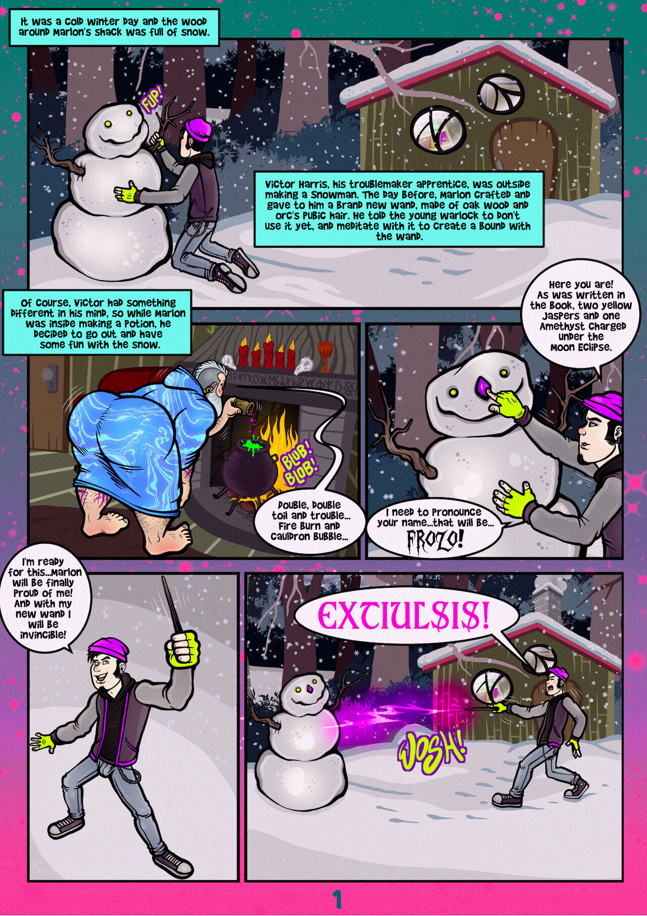 Victor Harris And The Snow Golem 003